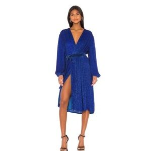 Size Large Retrofete Audrey Robe Dress